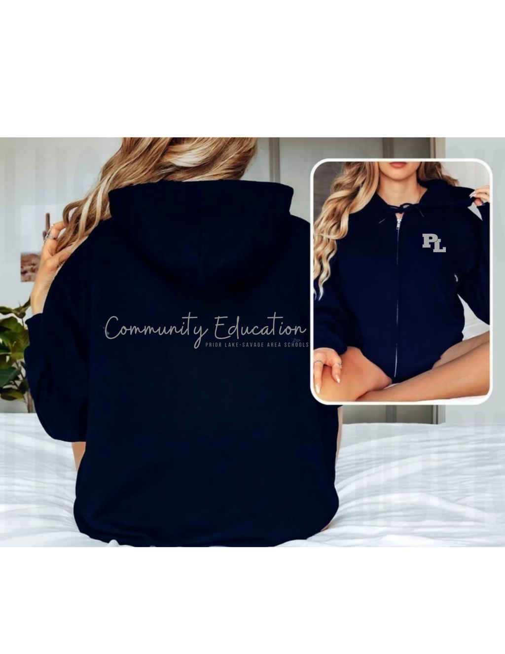 Community Ed FULL Zip Hoodie