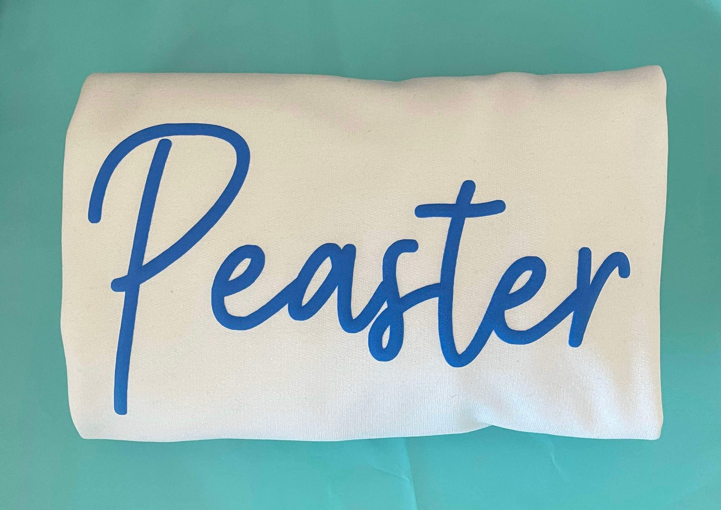 Custom (NOT LAKERS) Puff Letter Crewneck Sweatshirt - YOU Personalize!