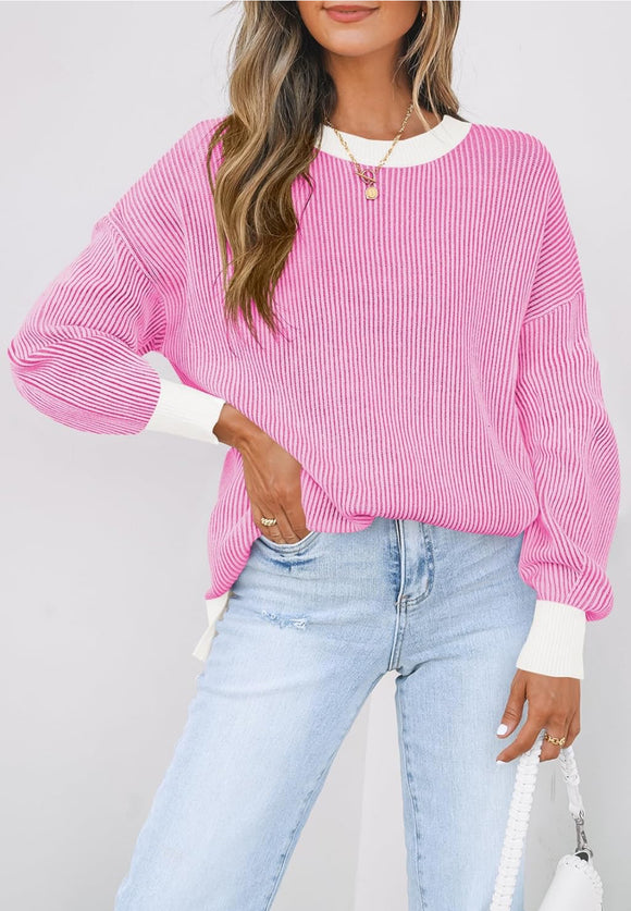 Sweetheart sweater pink