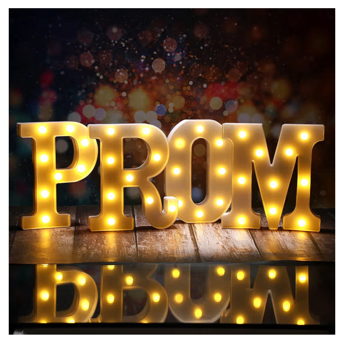 Rent-PROM Marque letters