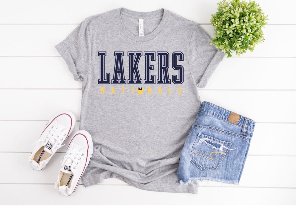 PL CheerNationals 2026 unisex grey  or white tee