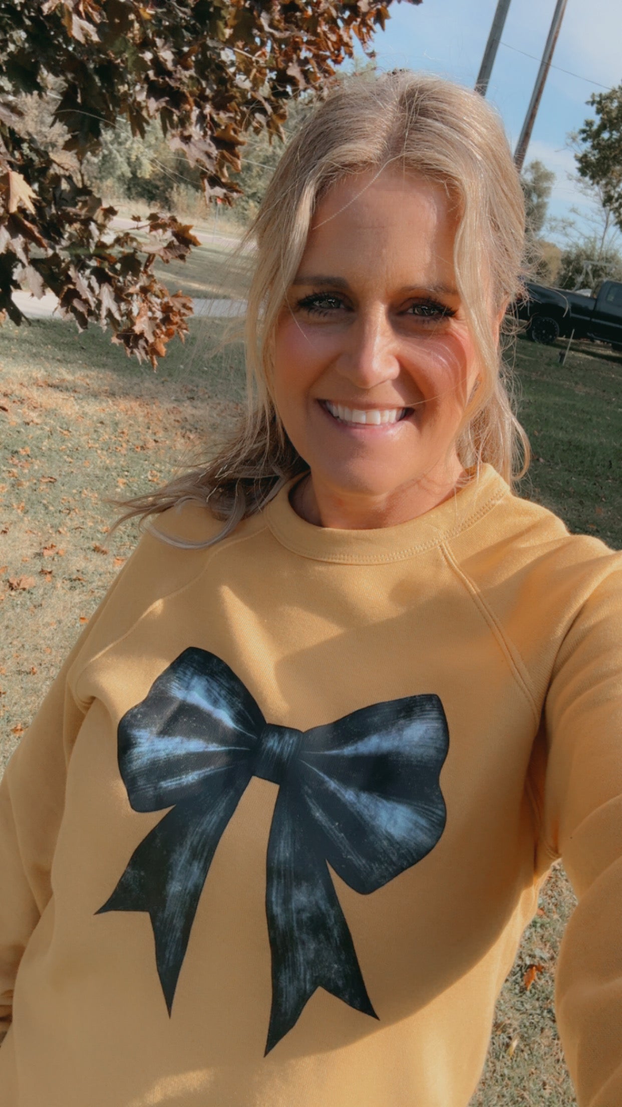 Coquette Bow Sweatshirt
