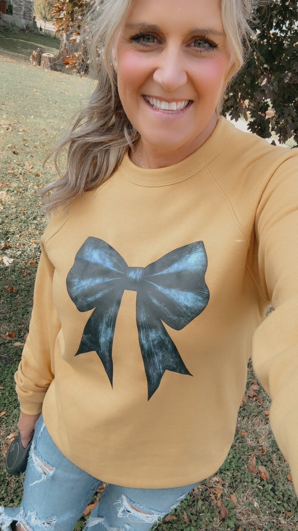 Coquette Bow Sweatshirt