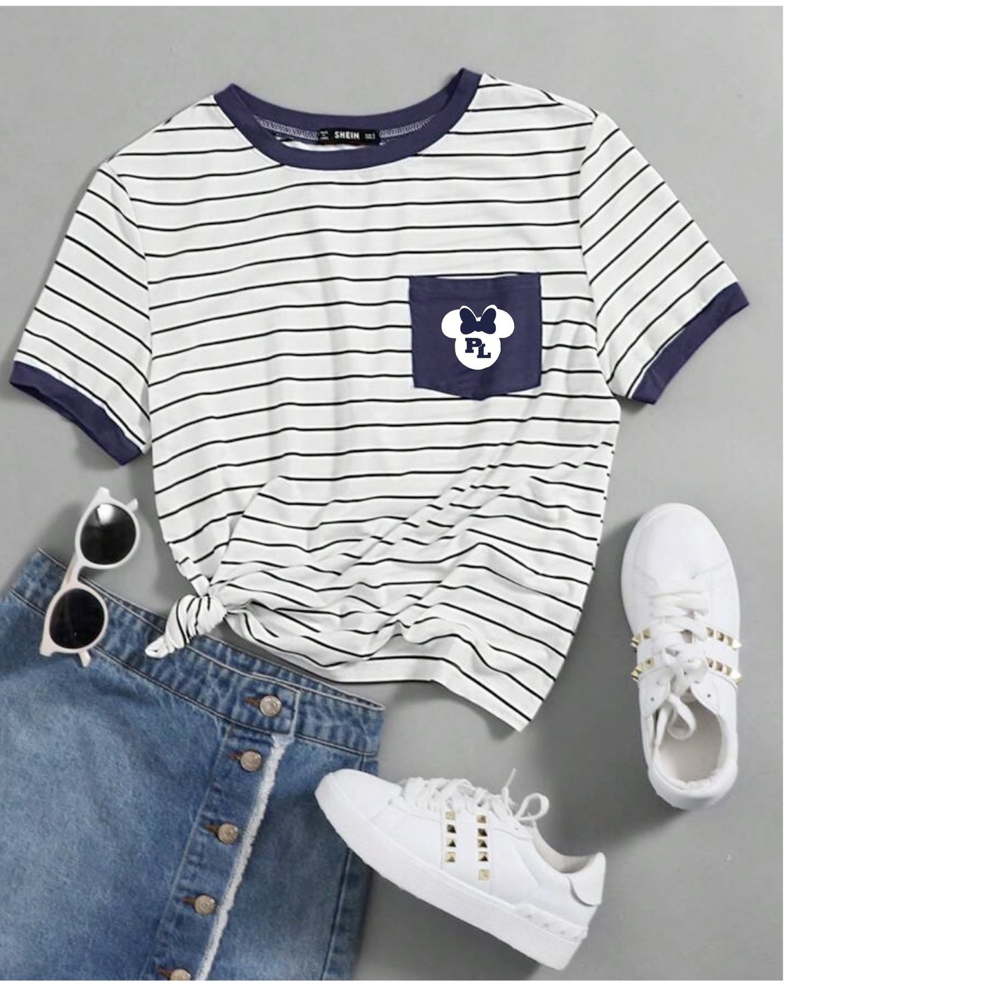 PL CheerNationals 2026 striped top