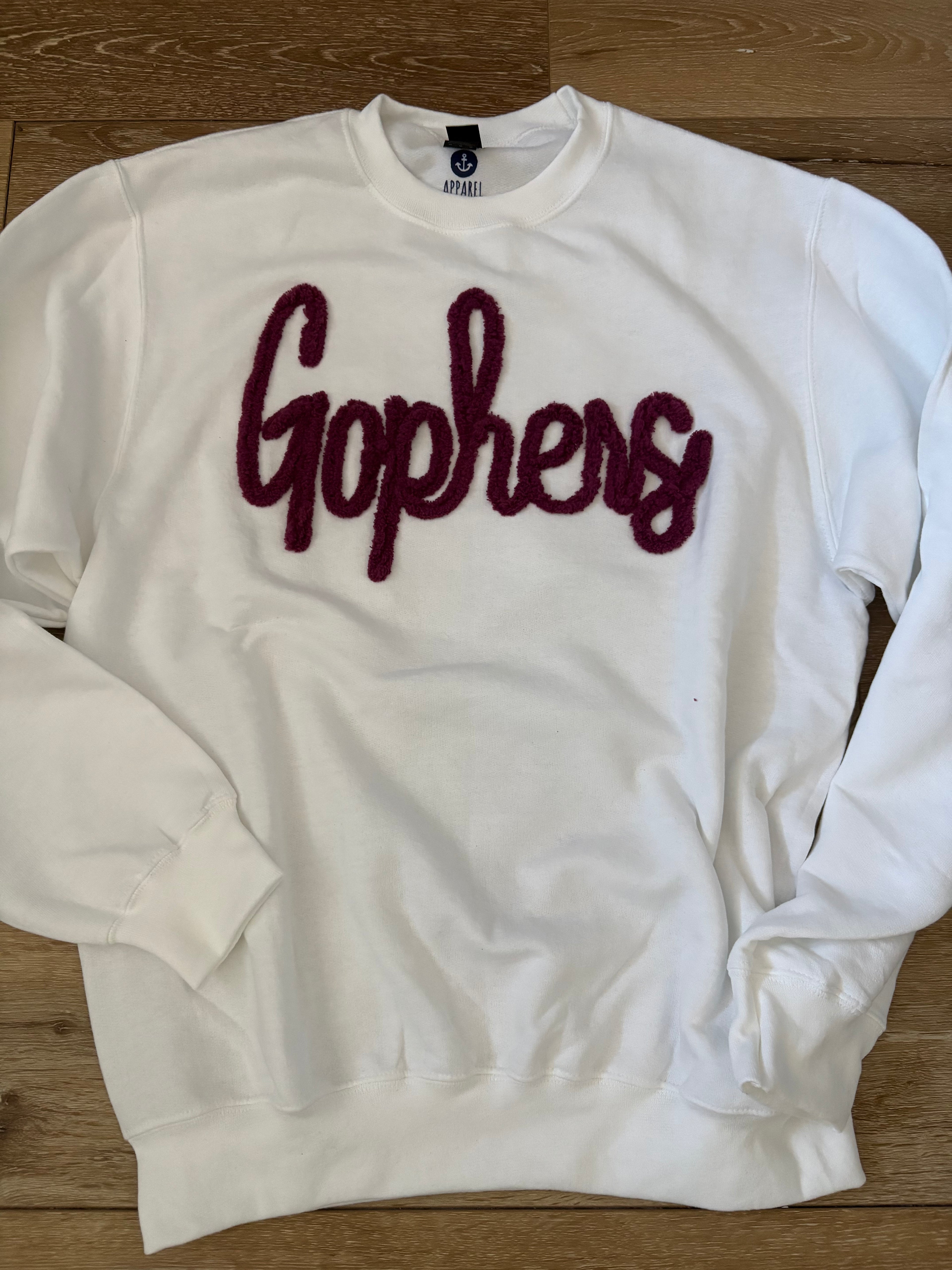 Gophers Yarn Crewneck