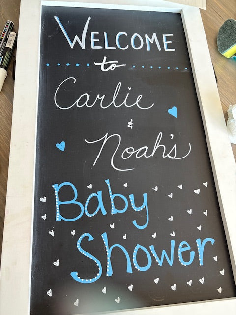 Rent- Chalkboard sign