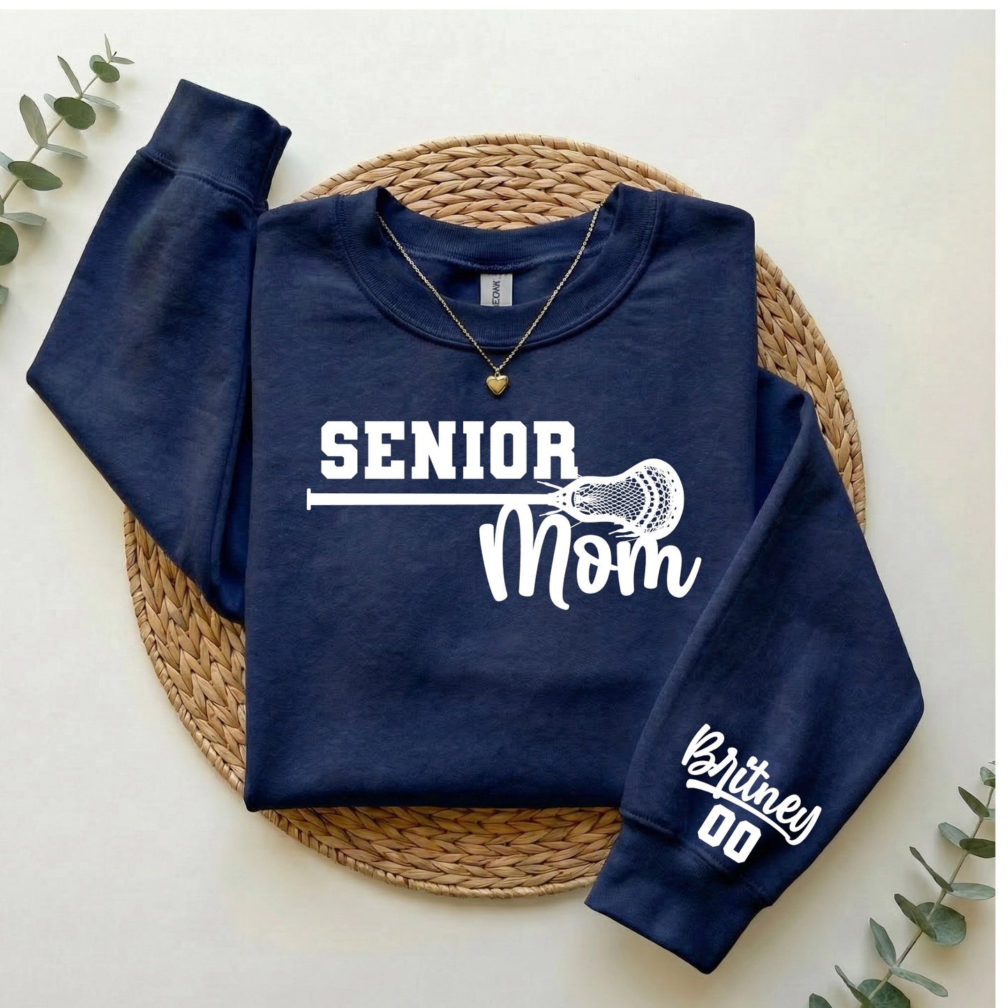 Prior Lake Lacrosse 2026 Senior Mom sweatshirt