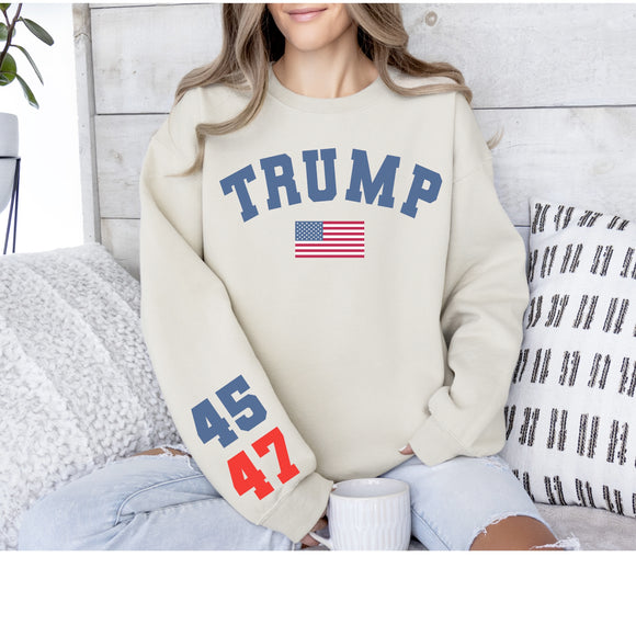 Trump inauguration 45 47 sweatshirt