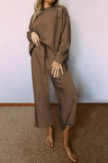 Alex Textured Long Sleeve Set
