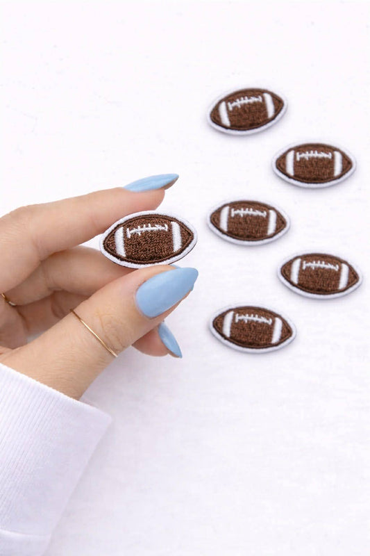 Mini Football Embroidered Patch