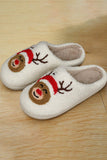 Reindeer Plush Slippers