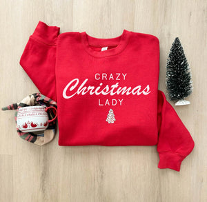 Crazy Christmas Lady