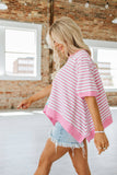 Dorien Striped Colorblock Tunic