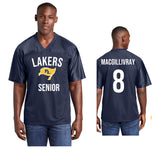 Senior 2025 mom or dad - PL football jersey