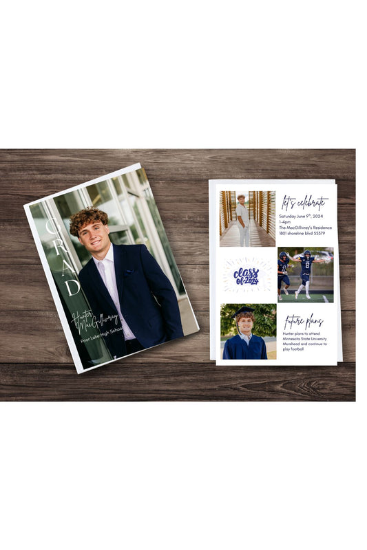 Grad card. Graduation Invite