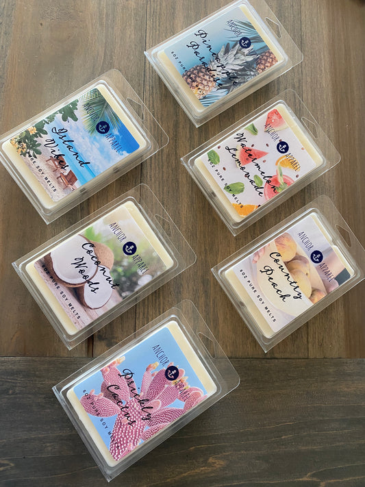 Summer wax melts