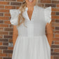Blanca white dress