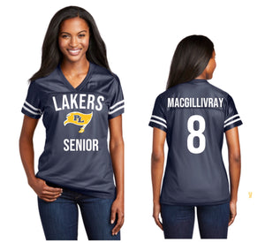 Senior 2025 mom or dad - PL football jersey