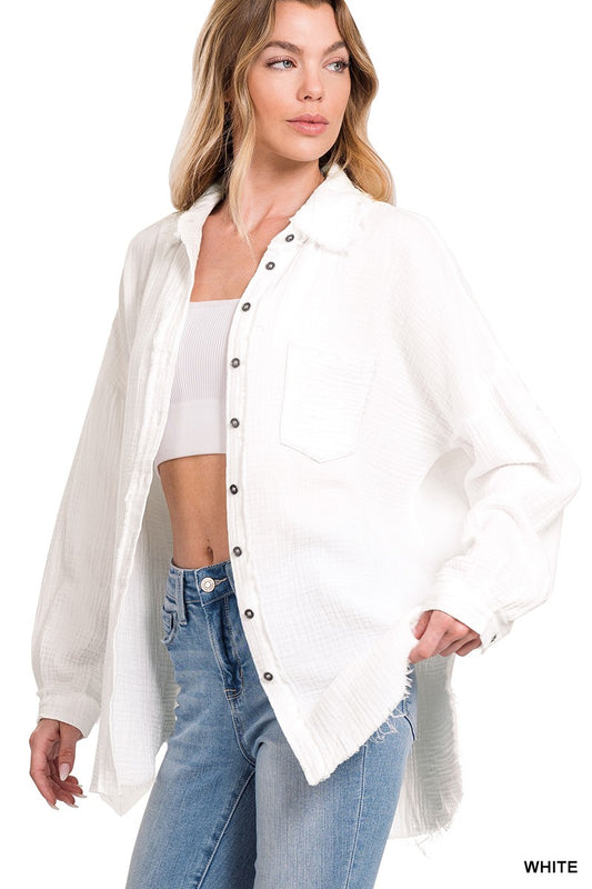 Olivia oversized shirt