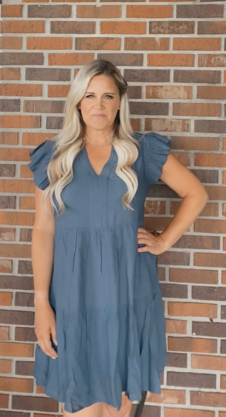 Sweet Nautical navy dress