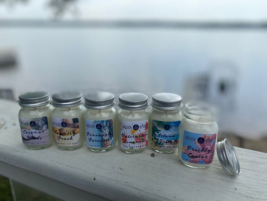 Mini mason jar candles