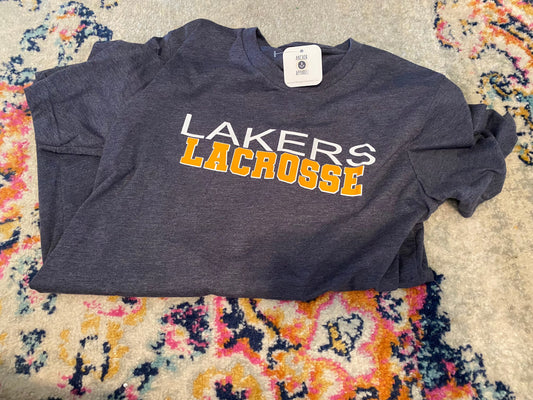Lakers Lacrosse tee or hoodie or crewneck sweatshirt