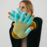 MULTI COLORED KENZIE KNIT SMART GLOVES