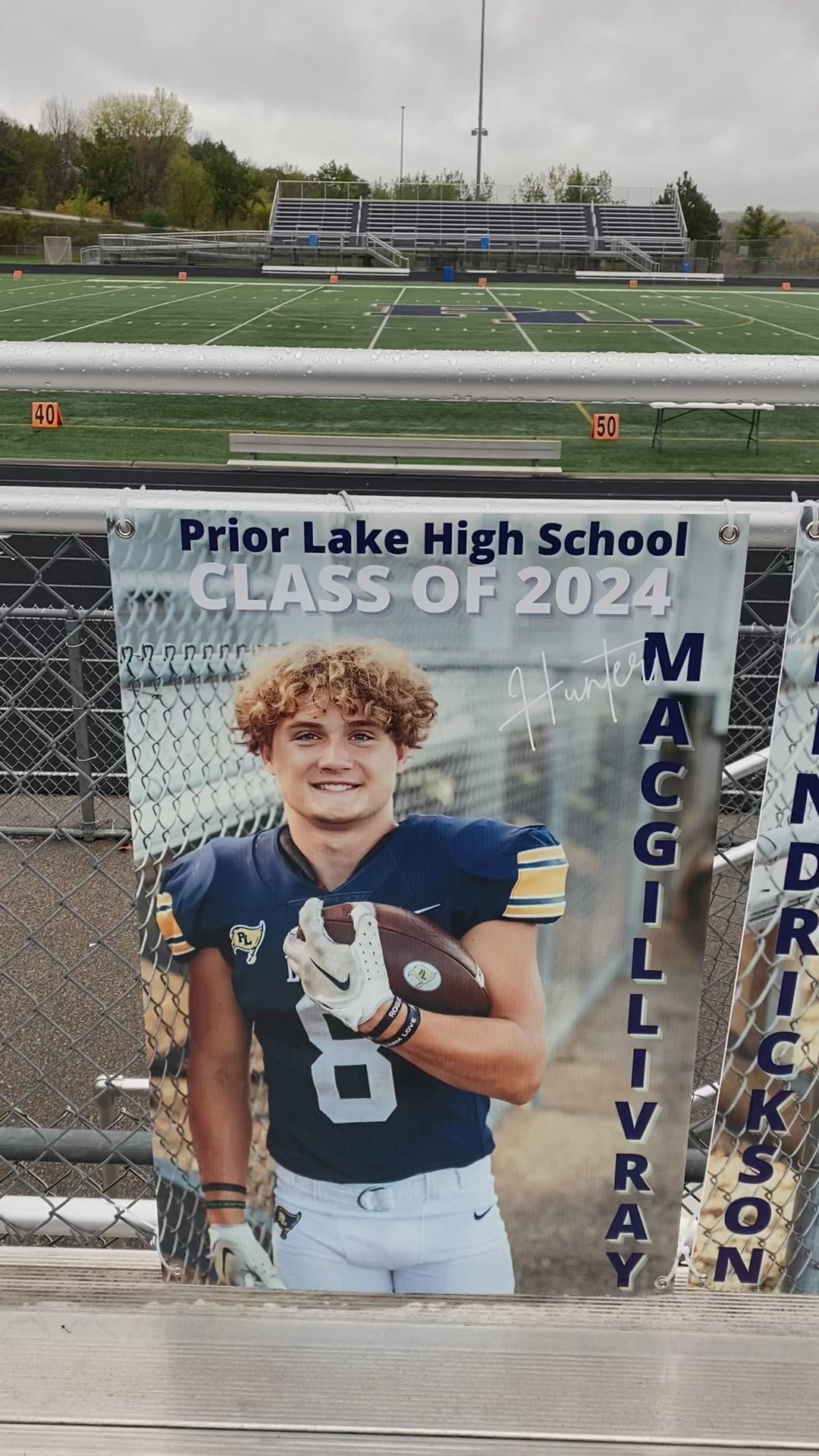 DESIGN ONLY -Senior Posters. Individual poster for each player.