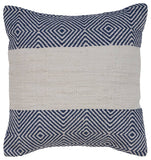 Nautical Geometric Throw Pillow