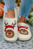 Reindeer Plush Slippers