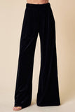 Vicki Black Velvet Holiday pants