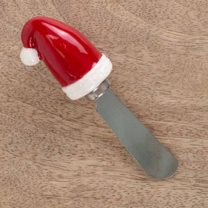 Santa Hat Spreader   Red/White   4"