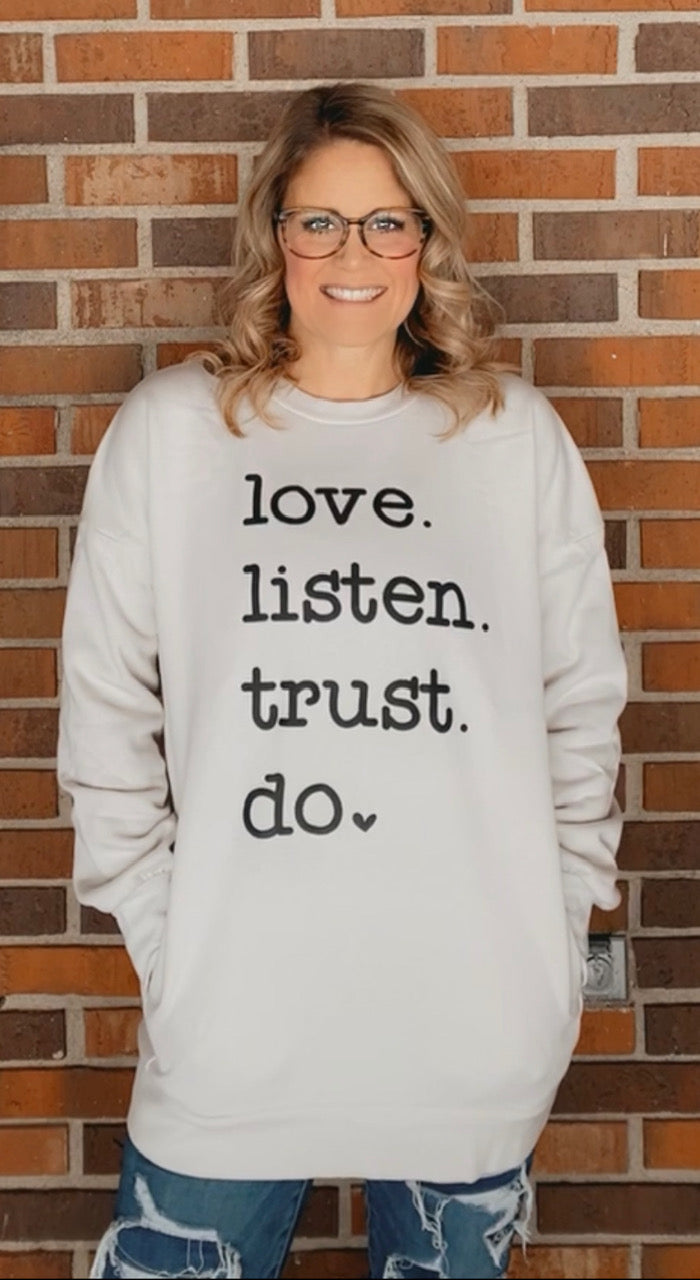 Love Listen trust do