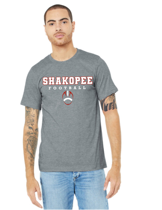 SHAKOPEE FOOTBALL COWL NECK OR TEE