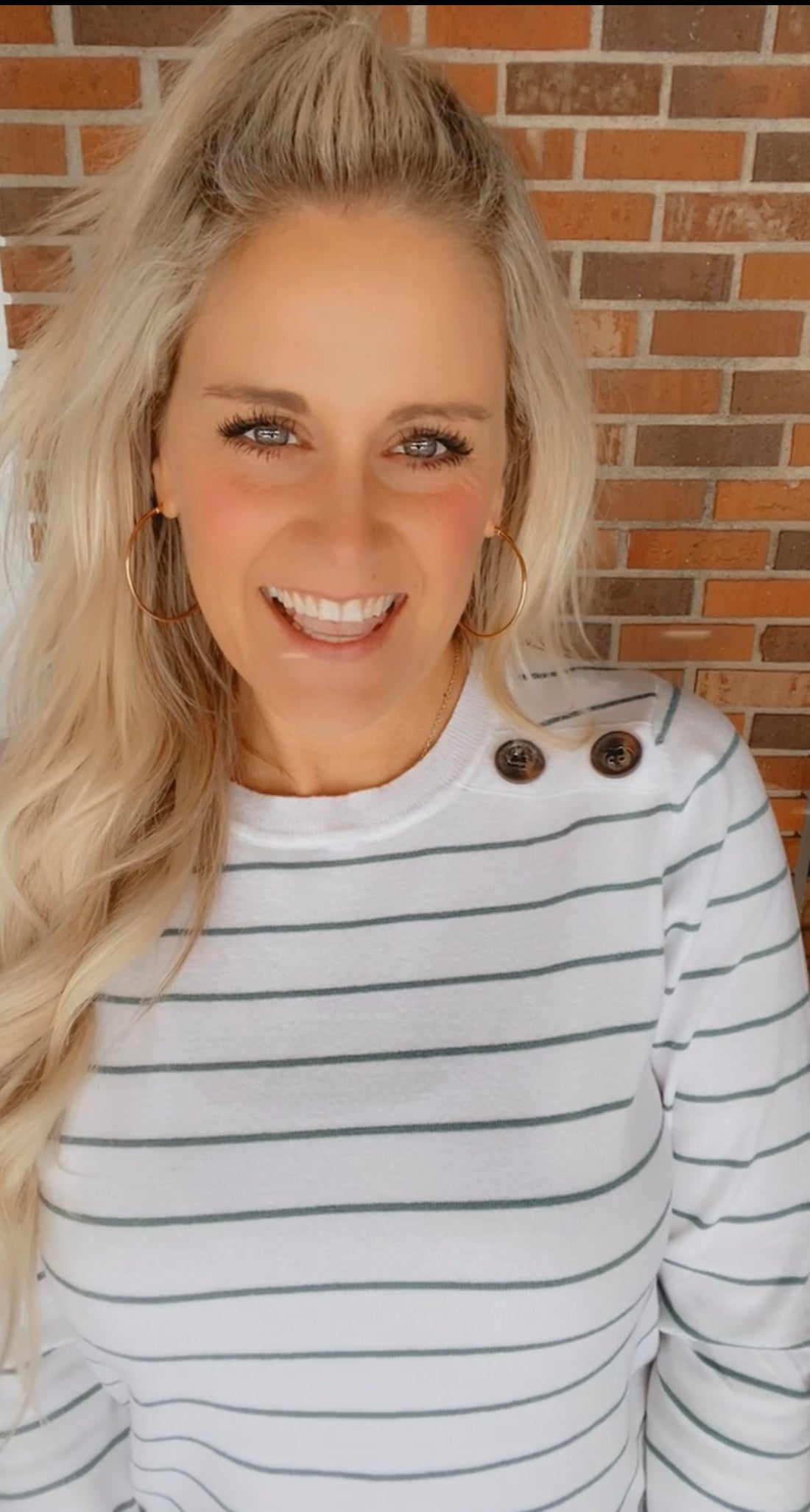 Kallie striped top