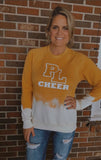 Pl cheer ombré crewneck sweatshirt