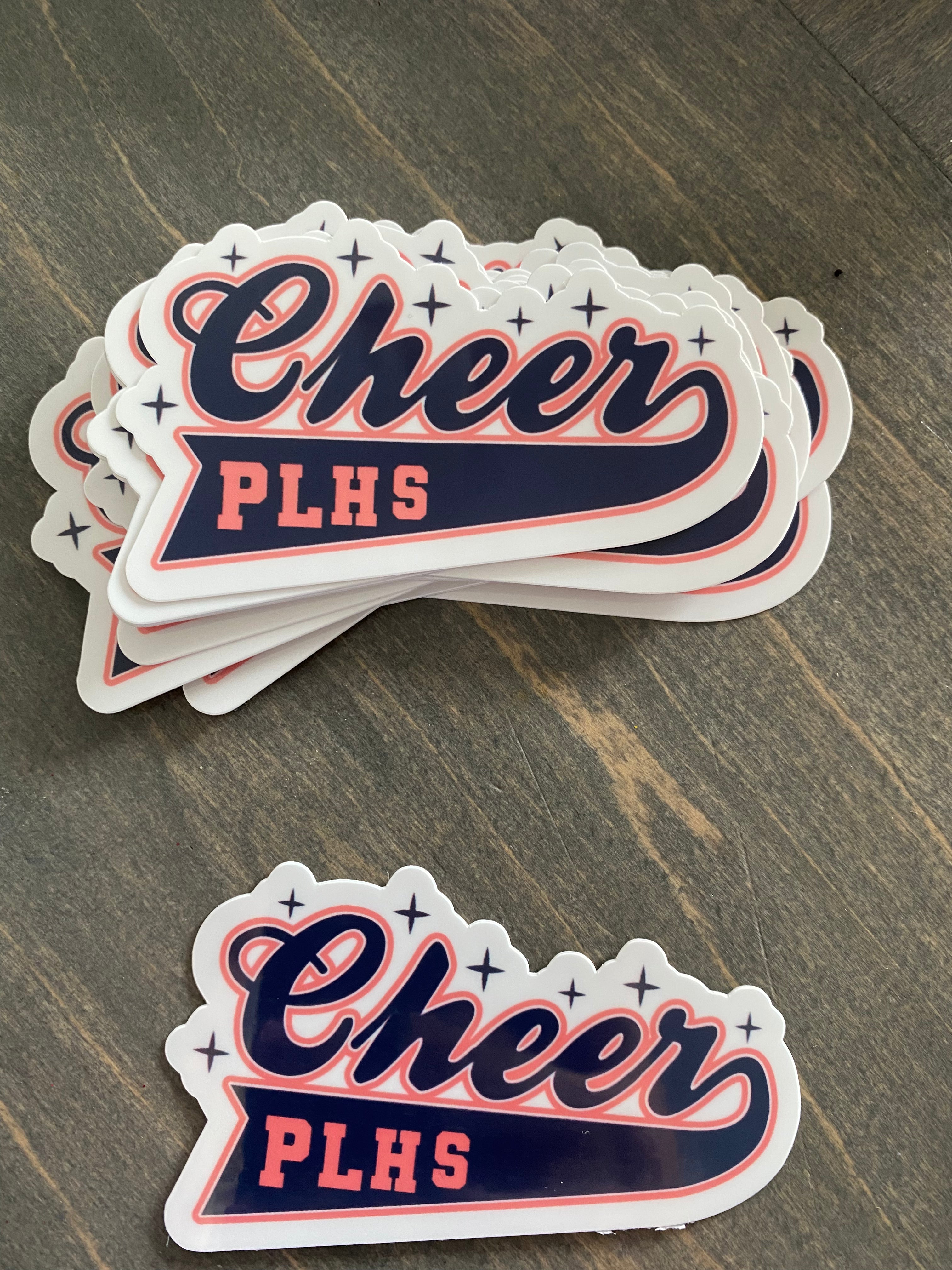 PL Cheer stickers