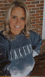 Lakers ombré crew sweatshirt