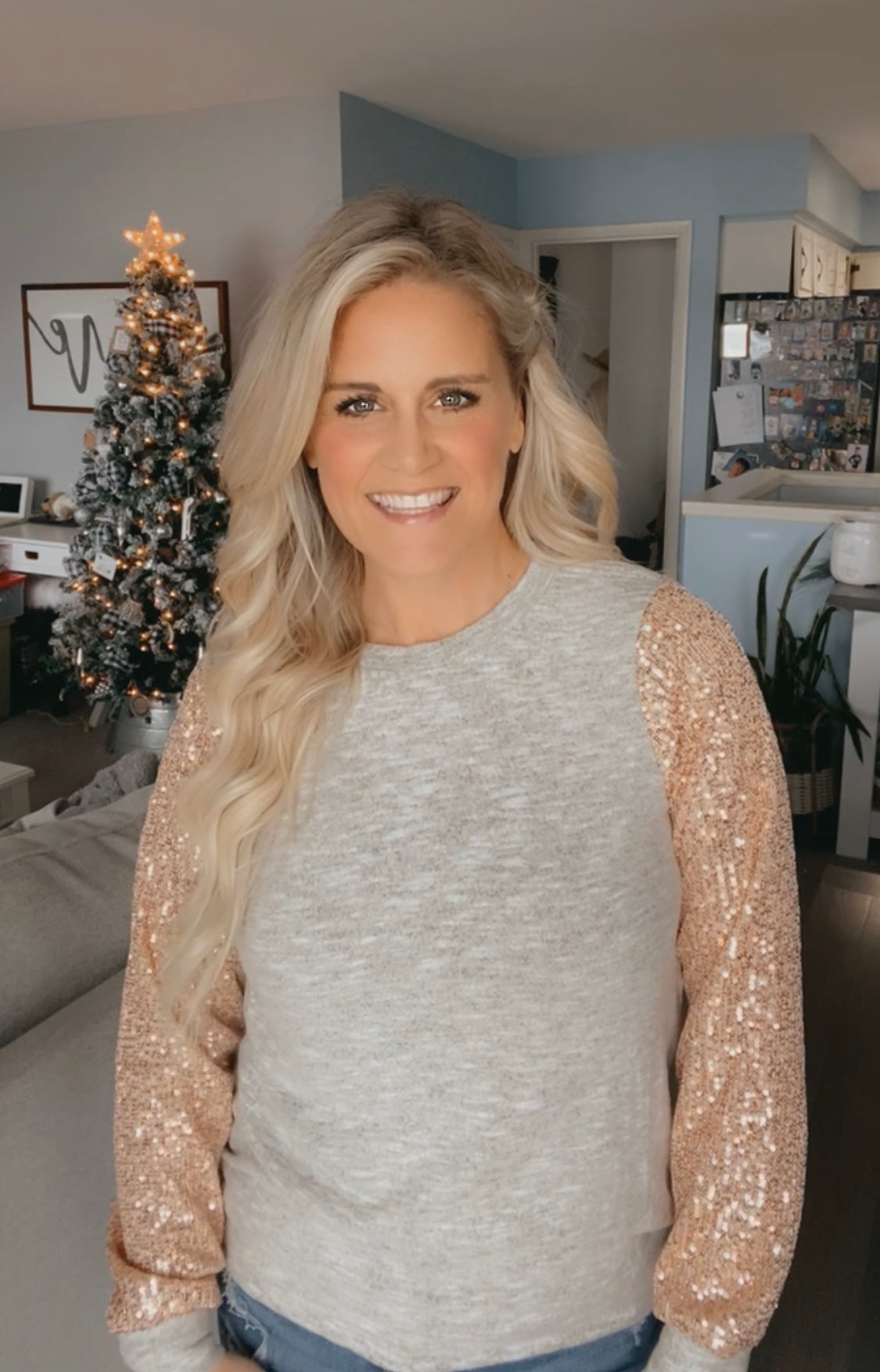 Quinn Sparkle top