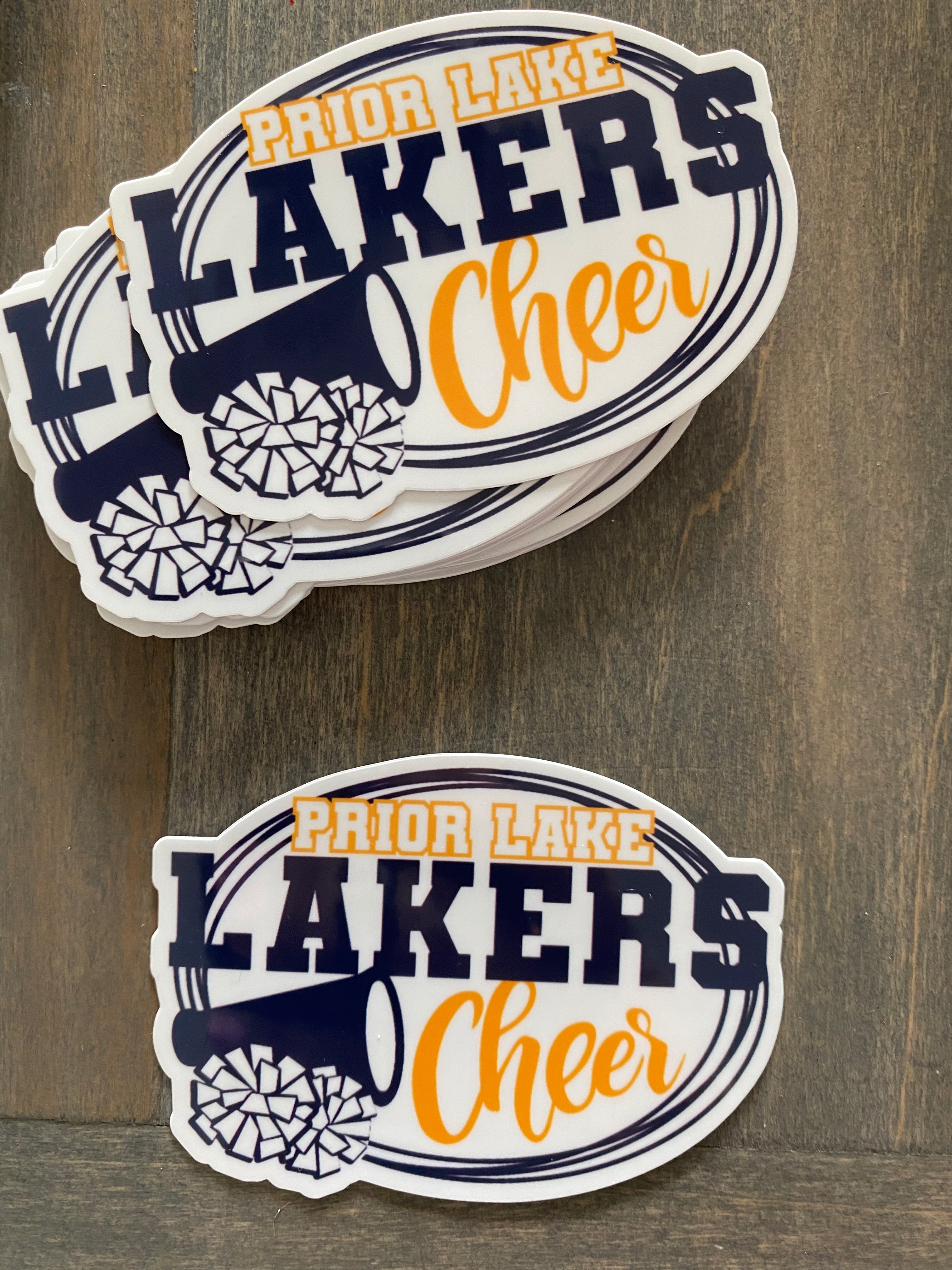 PL Cheer stickers
