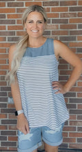 Striped tank