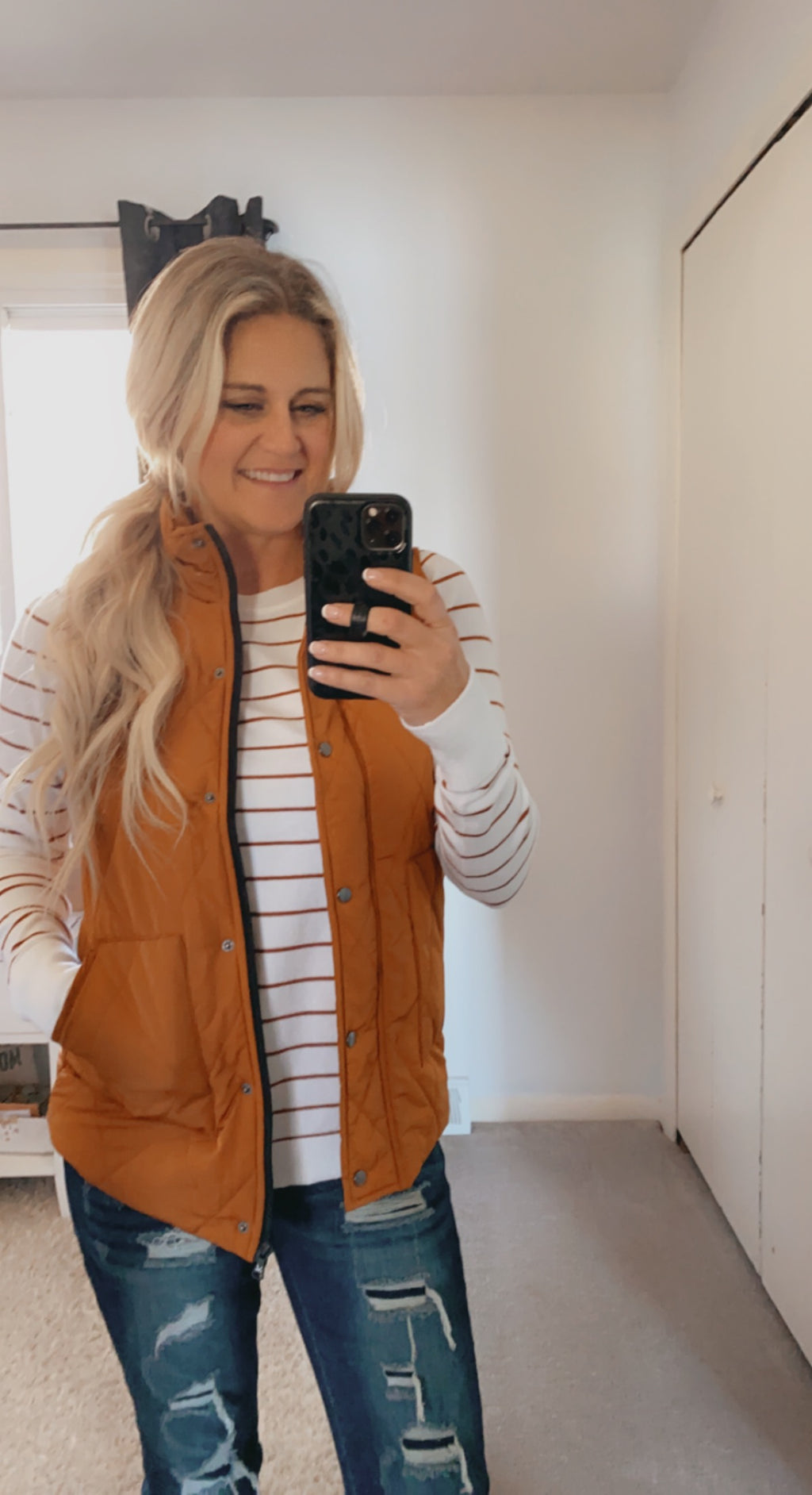 Kallie striped top