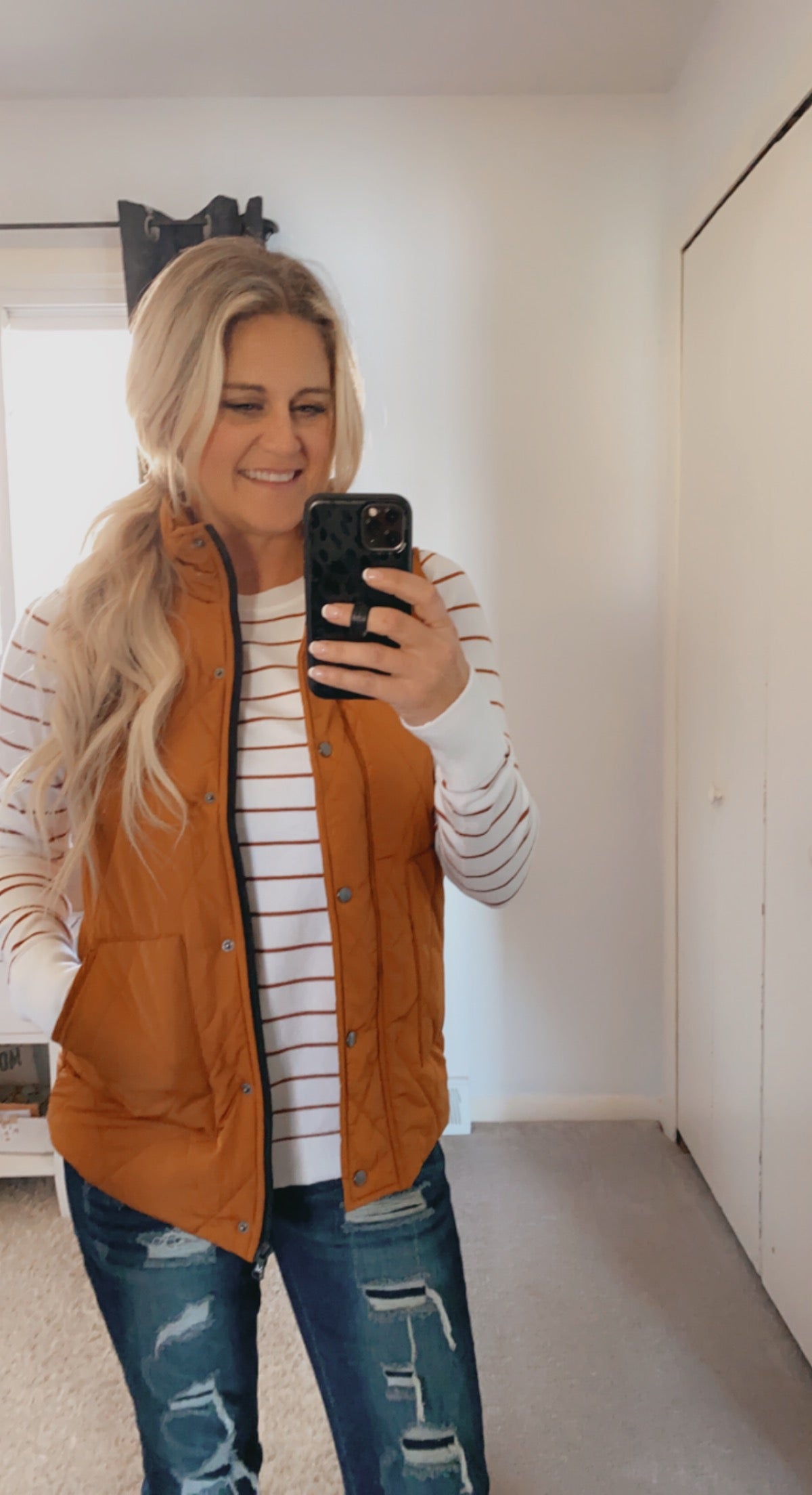 Kallie striped top