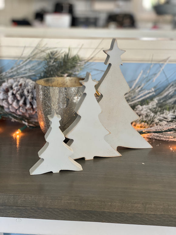 Wood Christmas trees