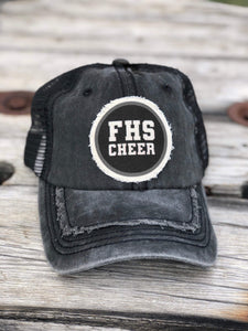 FHS Farmington high school cheer hat