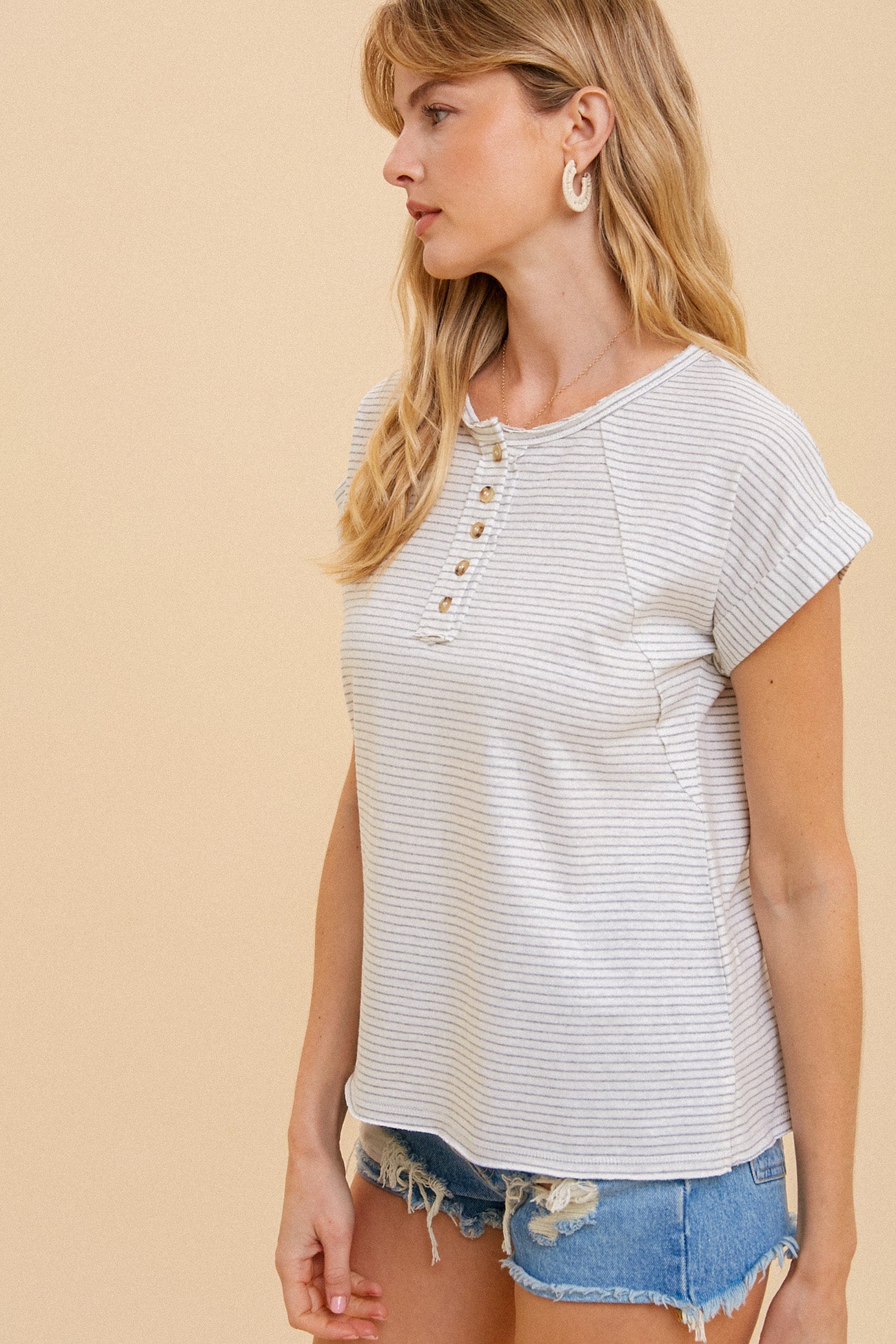 Striped Henley