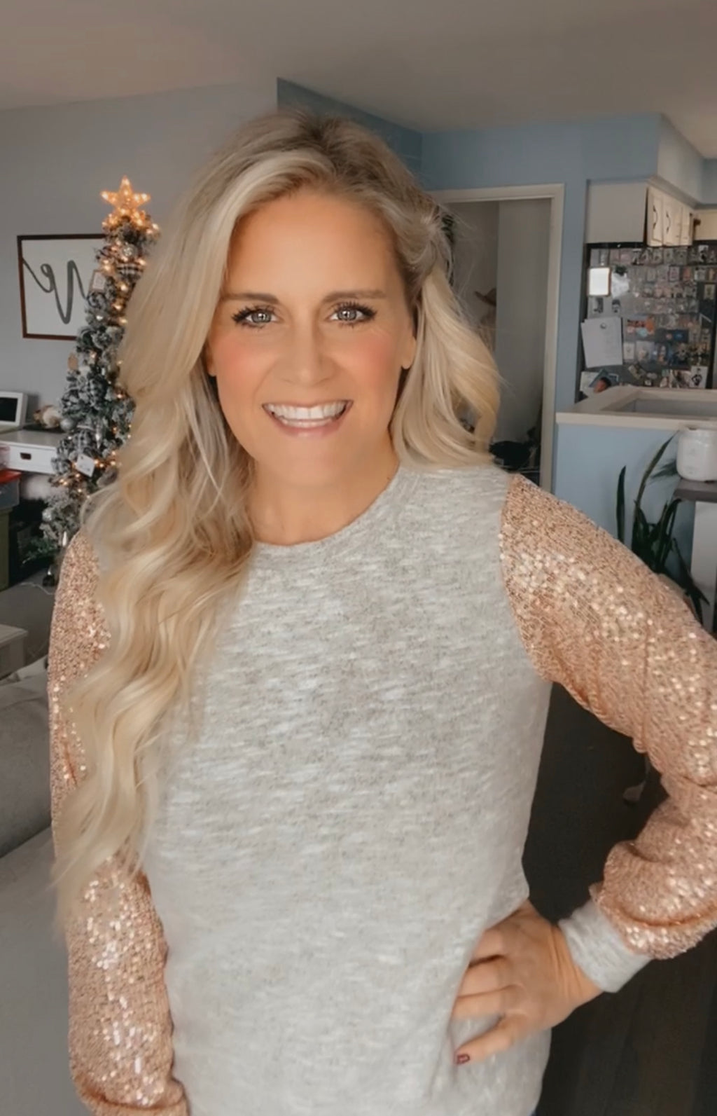 Quinn Sparkle top