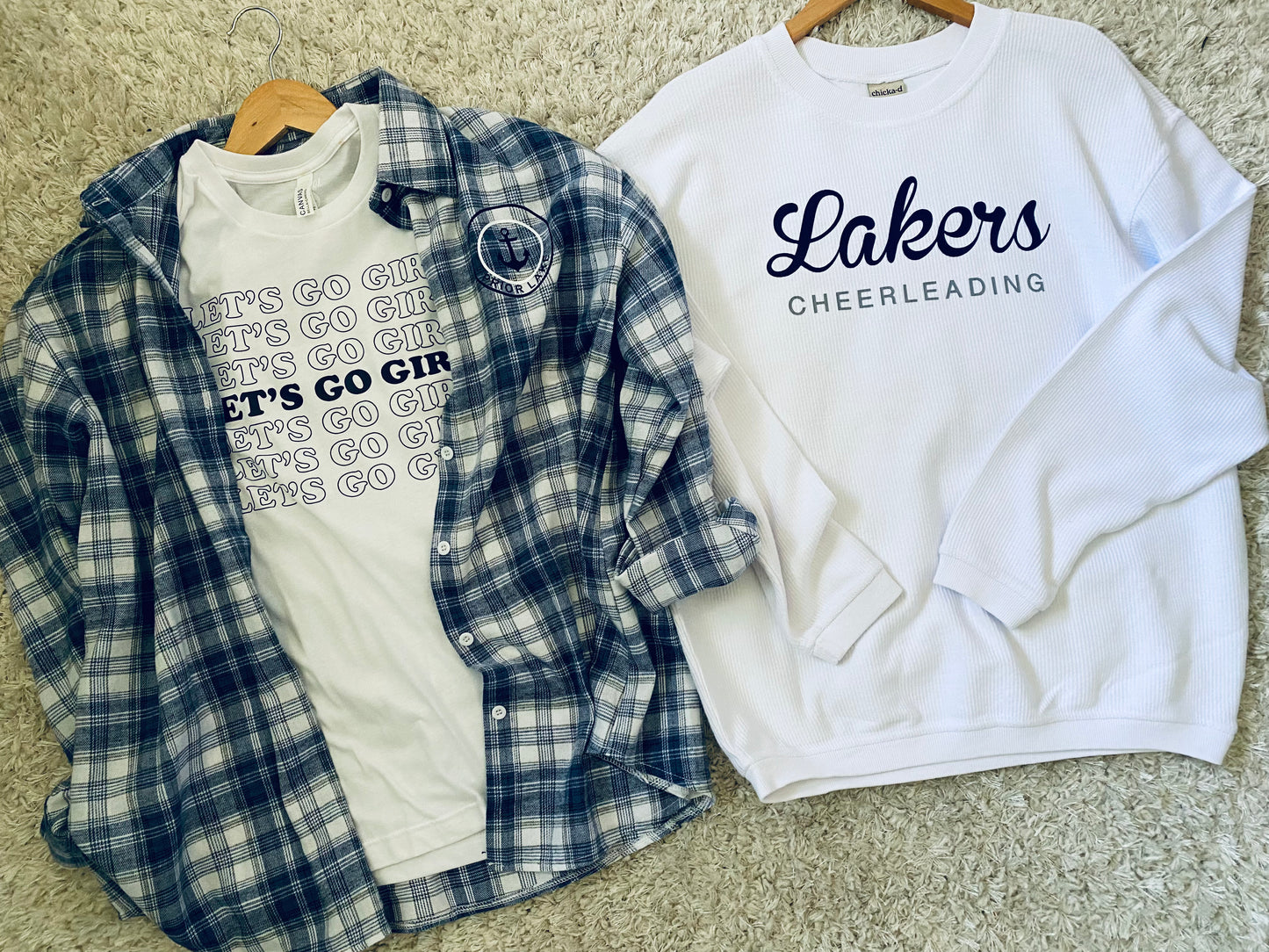 Pl cheer Tee-  Let’s go