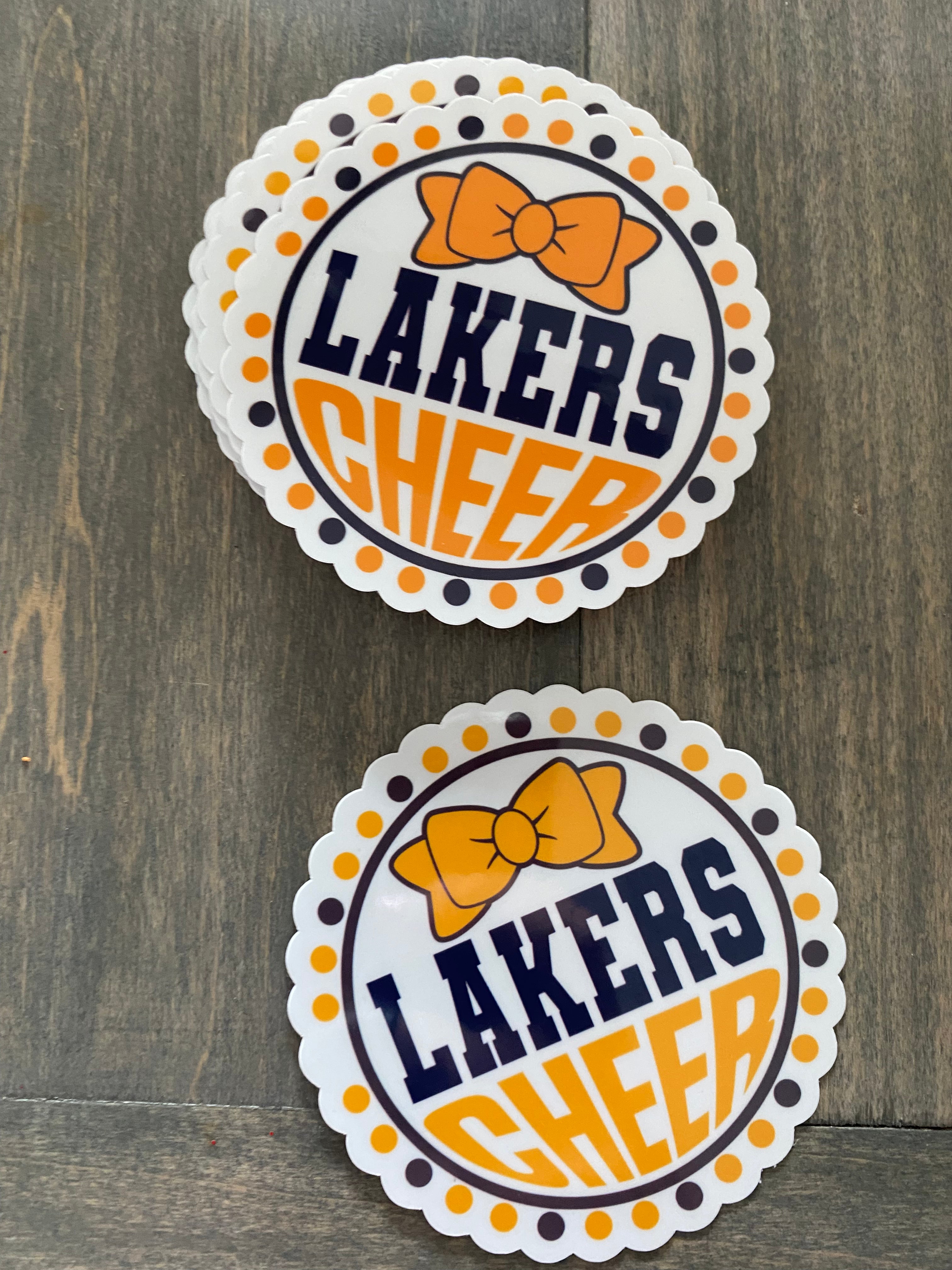 PL Cheer stickers