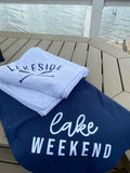 Sweatshirt Blanket. Lakeside lake weekend Blanket